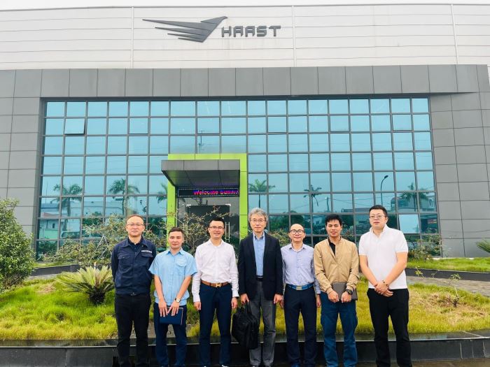 WELCOMING A DELEGATION OF JAPANESE BUSINESSES TO VISIT AND COLLABORATE AT HAAST VIETNAM
